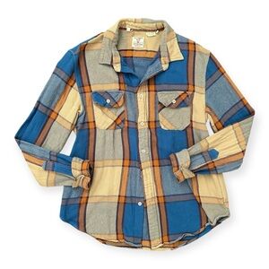 Levi's vintage clothing western wear flannel shirt